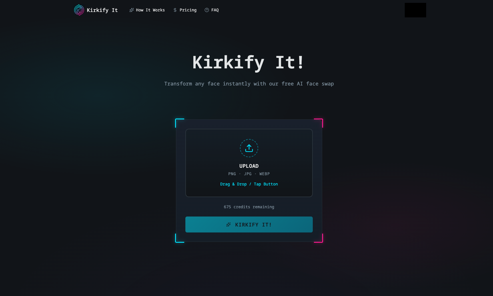 Screenshot 3 of Kirkify It - Free AI Kirkify Generator