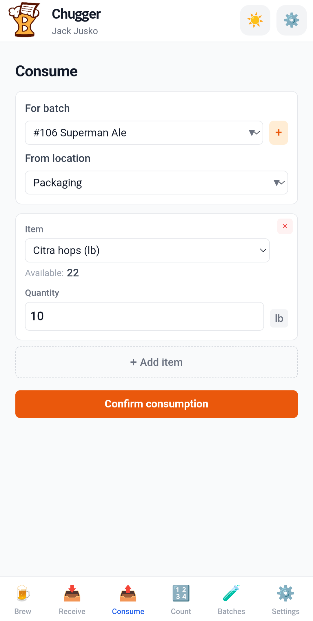 Screenshot 5 of BrewLedger