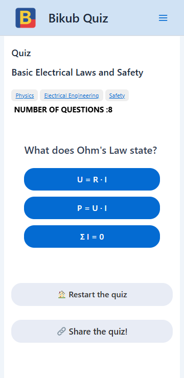 Screenshot 1 of Bikub Quiz