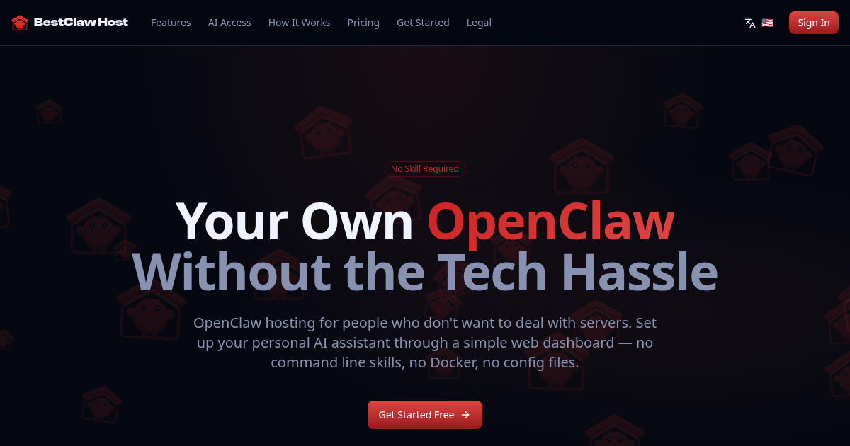 Screenshot 1 of BestClaw Host