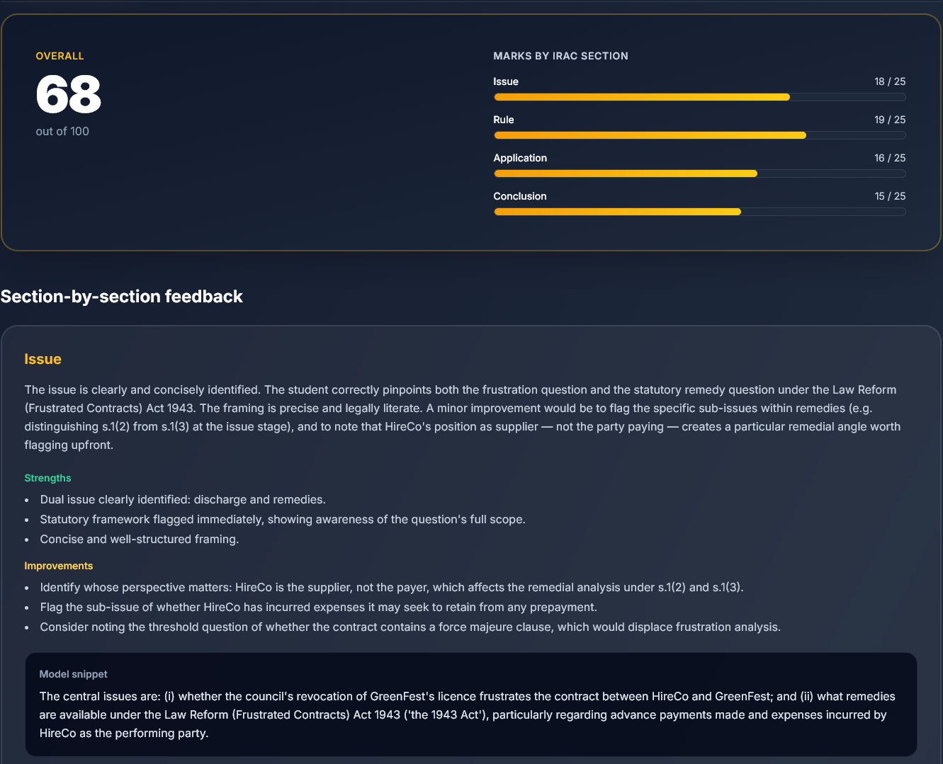 Screenshot 3 of IRAC Coach