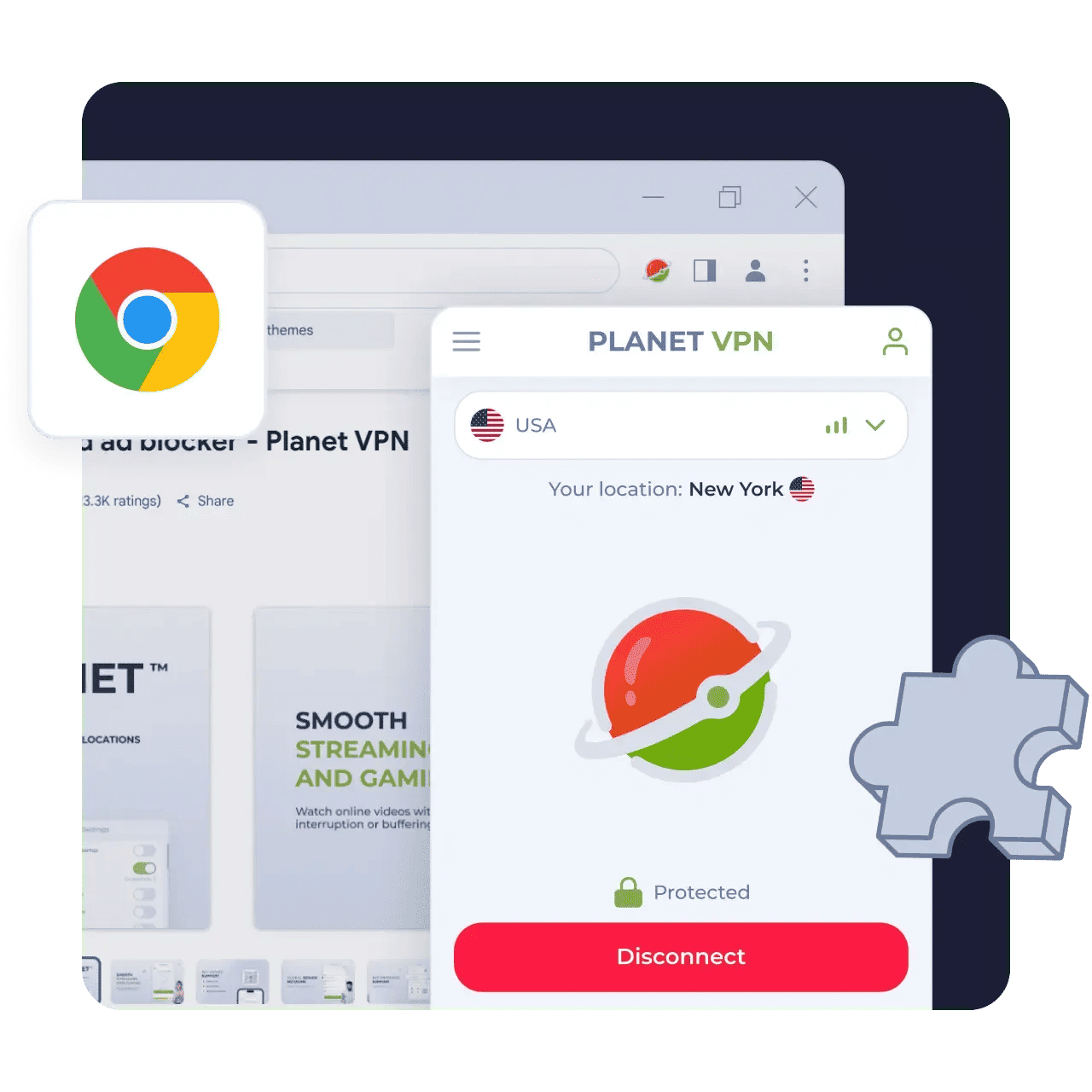 Screenshot 3 of Planet VPN