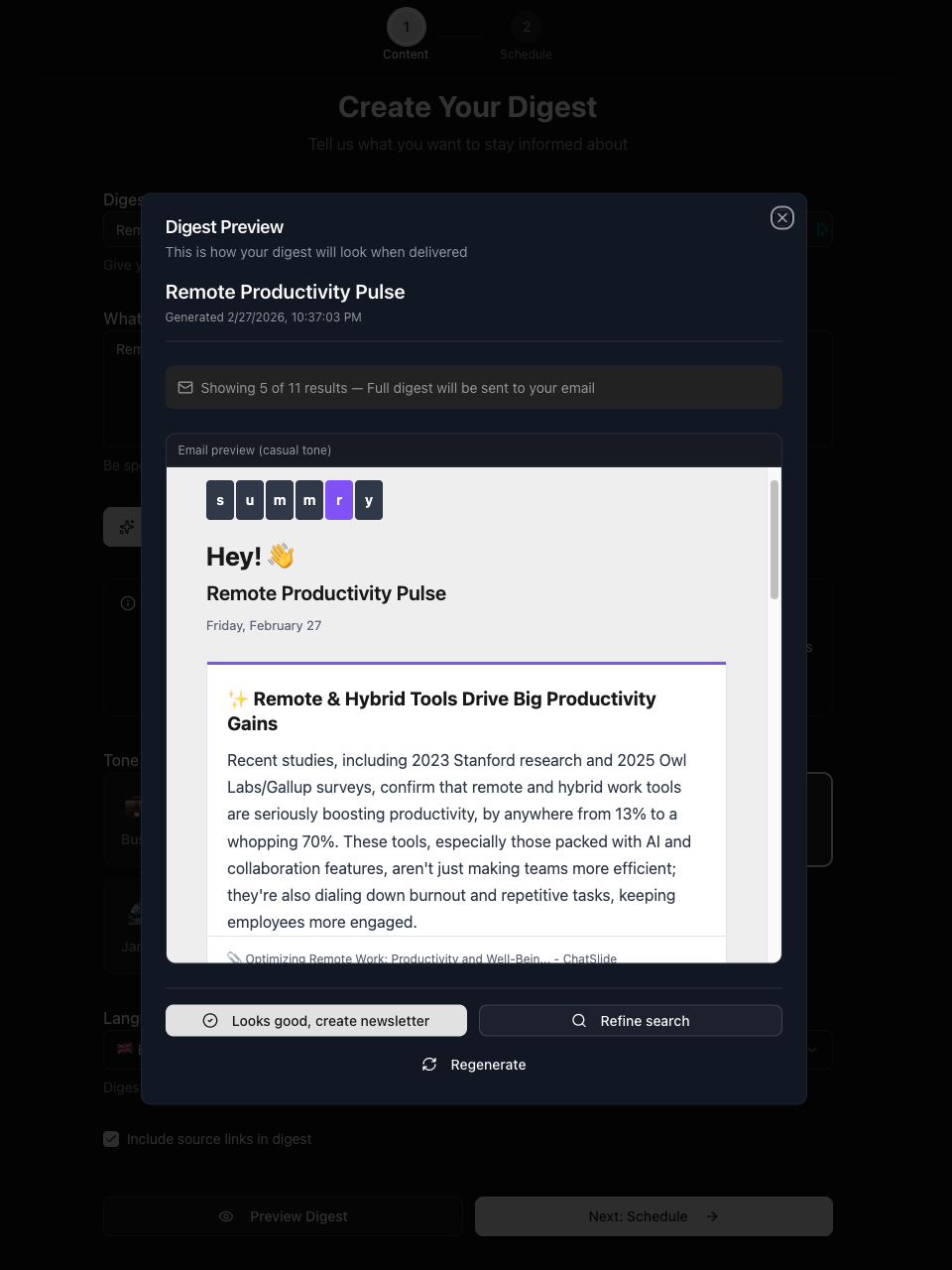 Screenshot 2 of summry