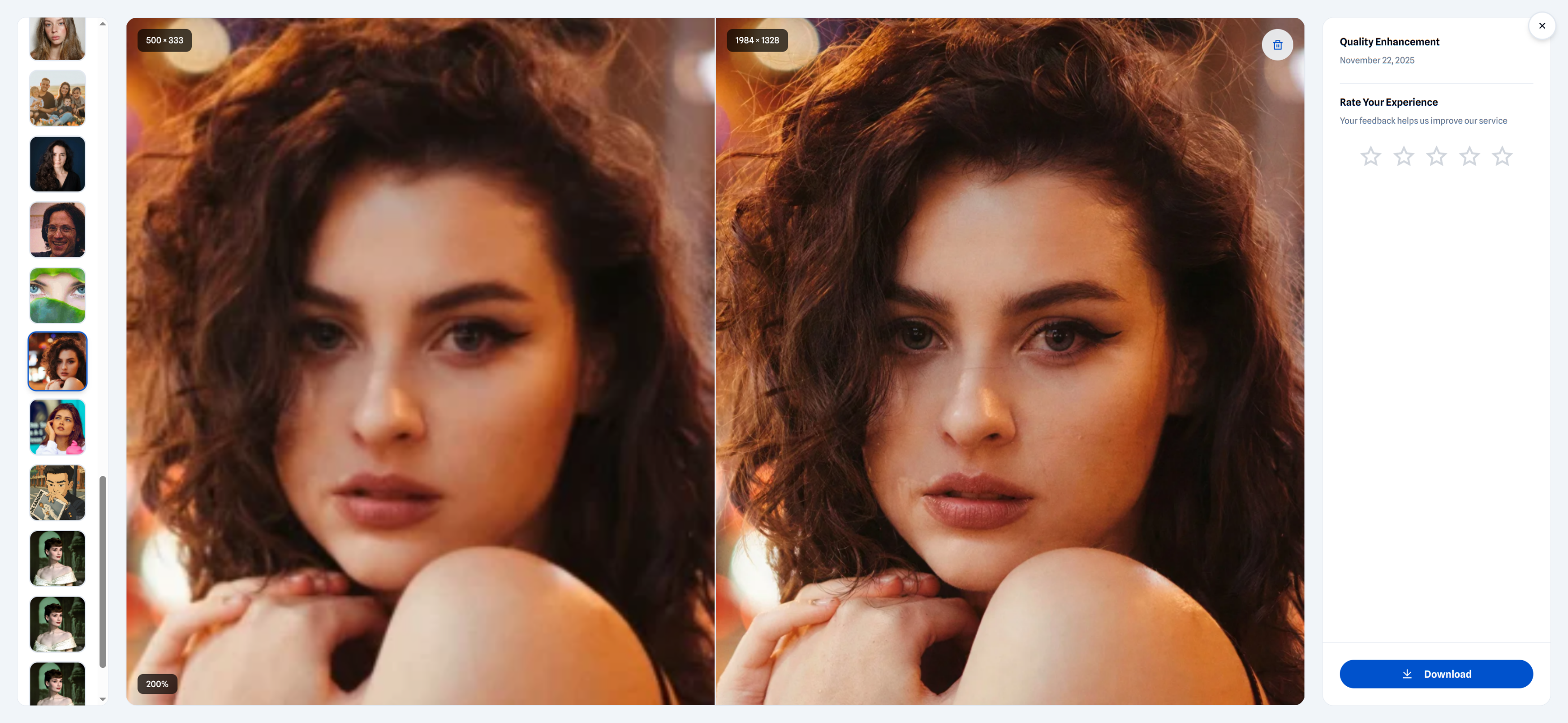Screenshot 3 of Refini AI Photo Enhancer & Face Unblur