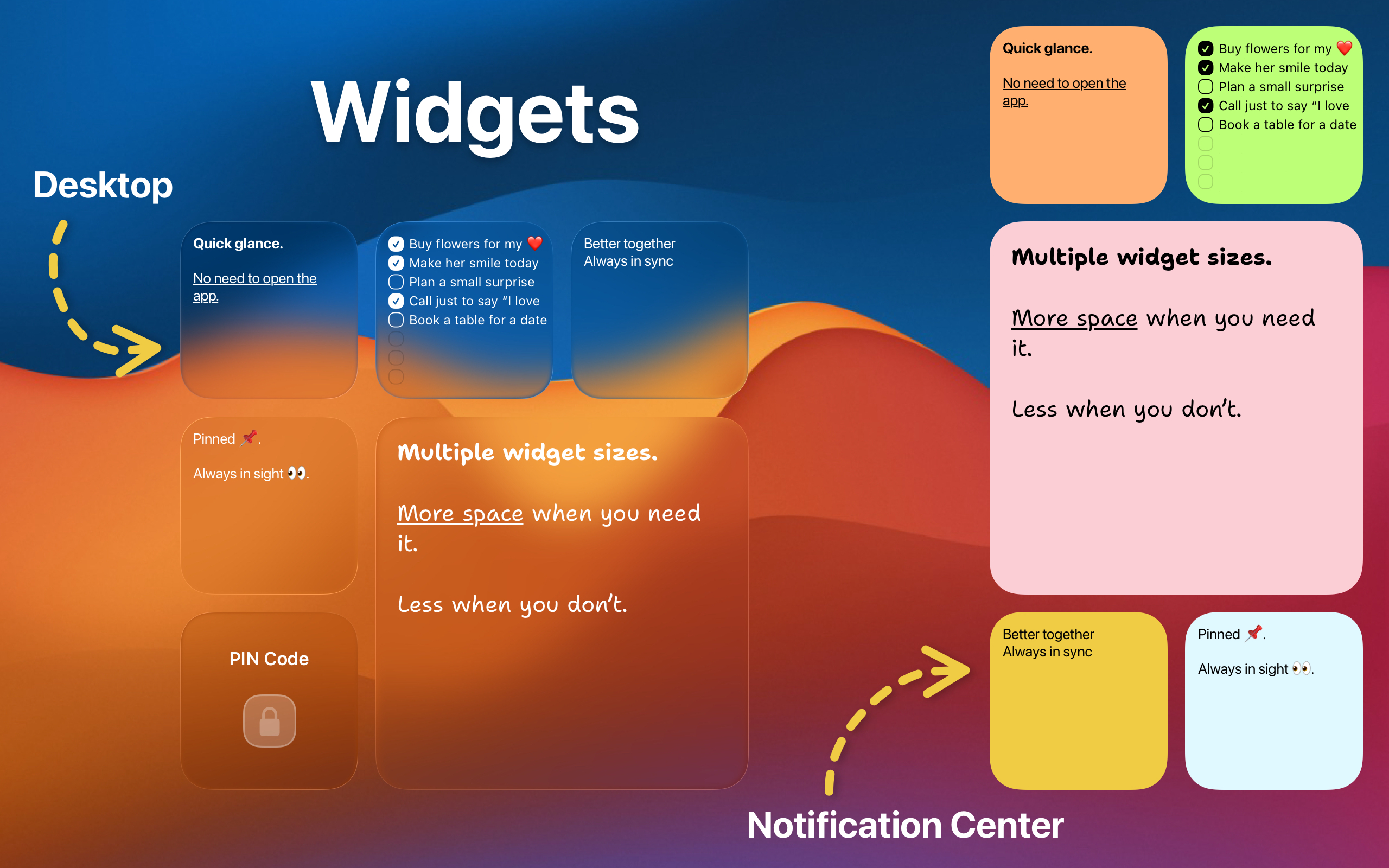 Screenshot 5 of Sticky Notes Widget