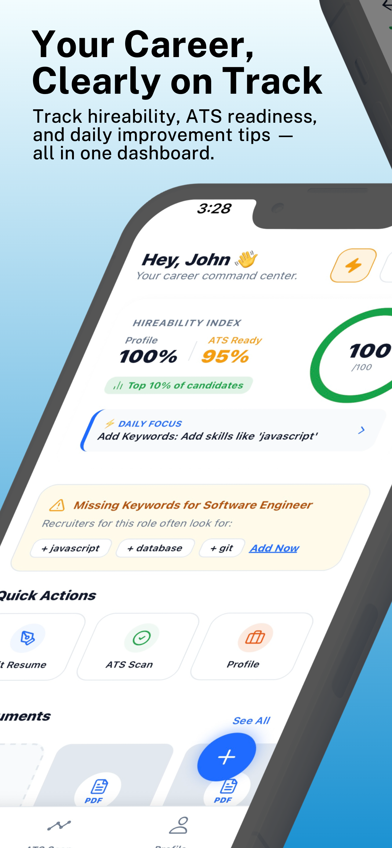 Screenshot 1 of ResumeRail