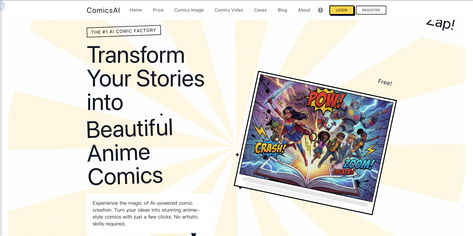 Screenshot 1 of ComicsAI