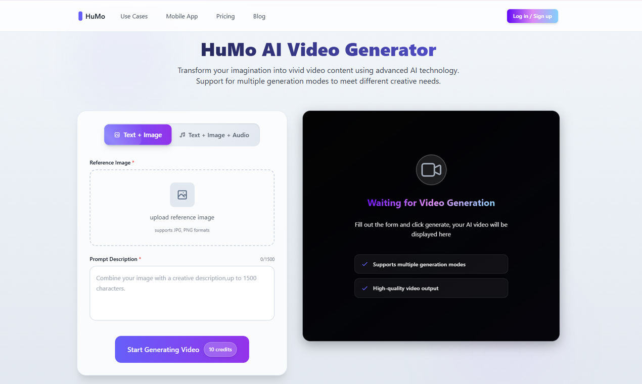 Screenshot 2 of HuMo AI: Human-Centric Video Generation