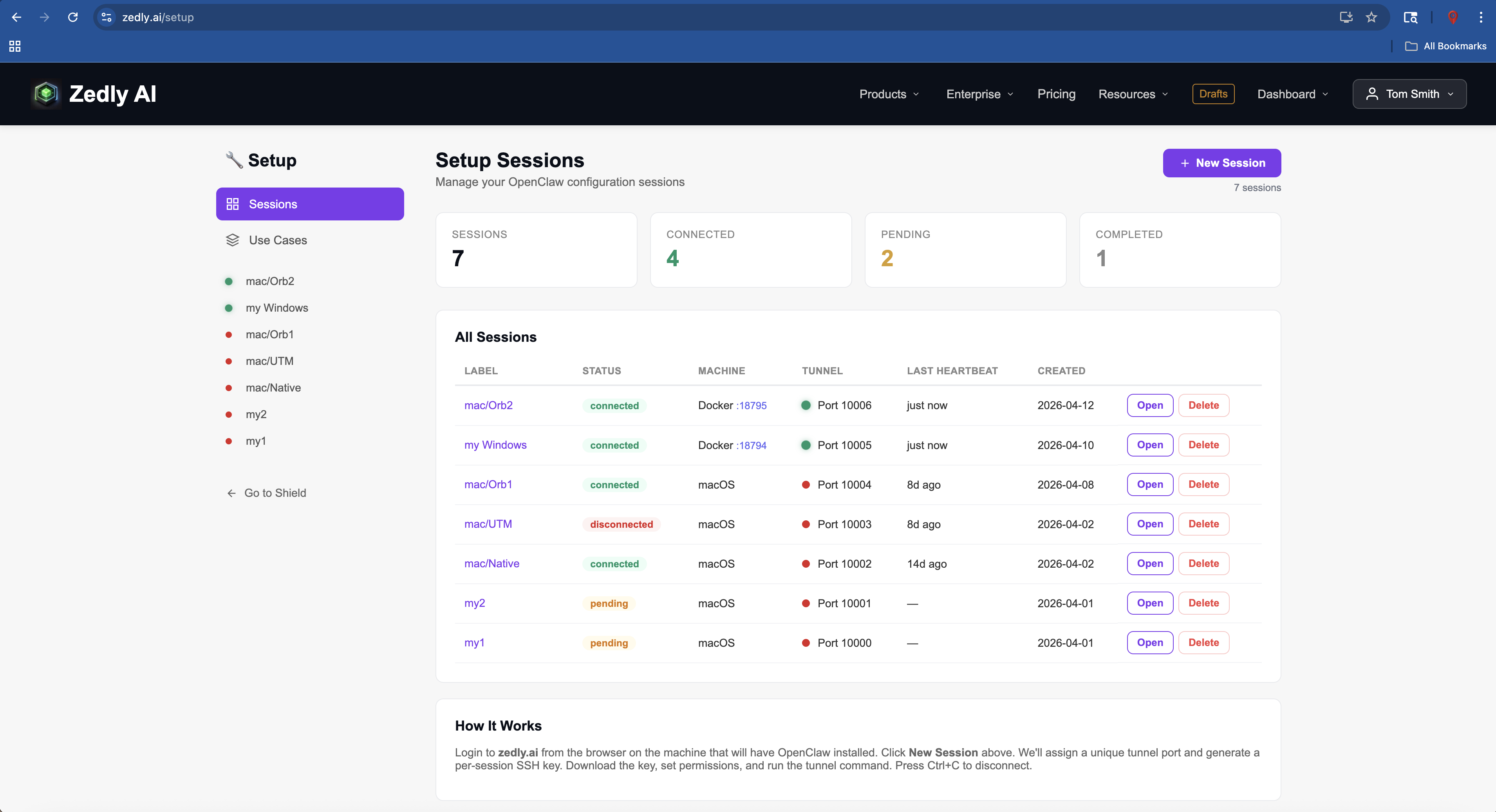 Screenshot 1 of Zedly AI - Setup and Shield for OpenClaw