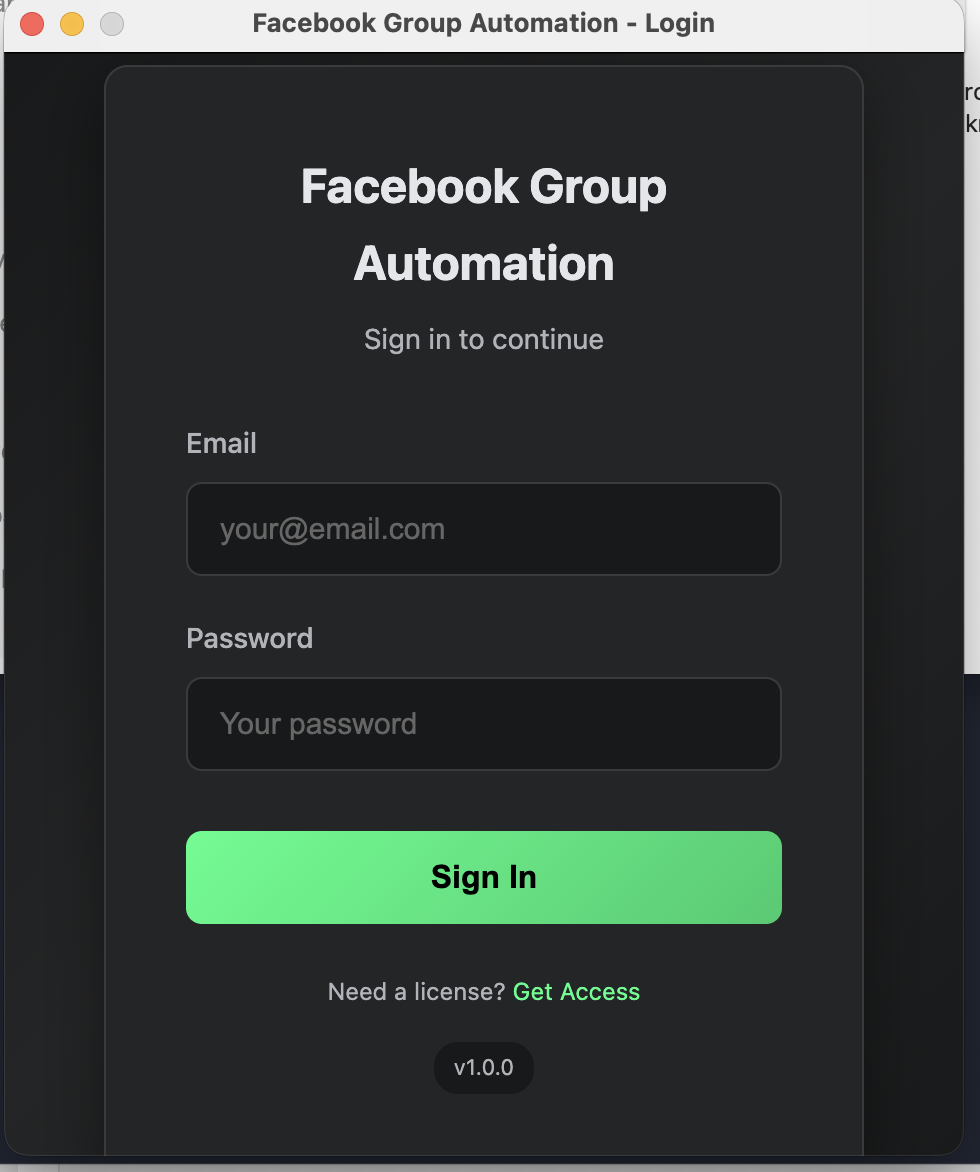 Screenshot 1 of OutreachPro