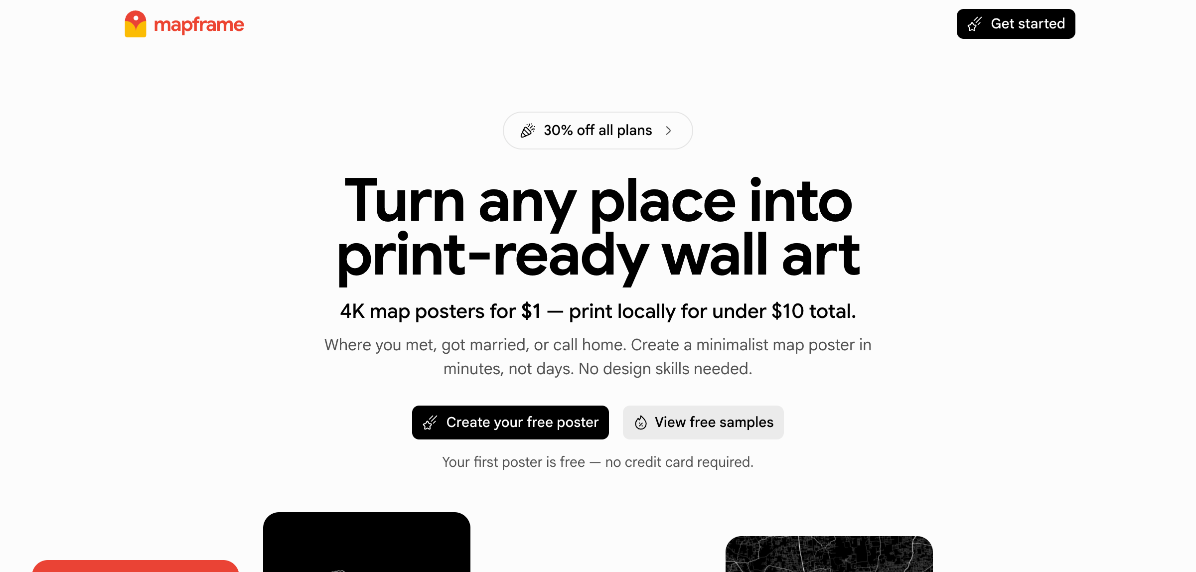 Screenshot 1 of MapFrame