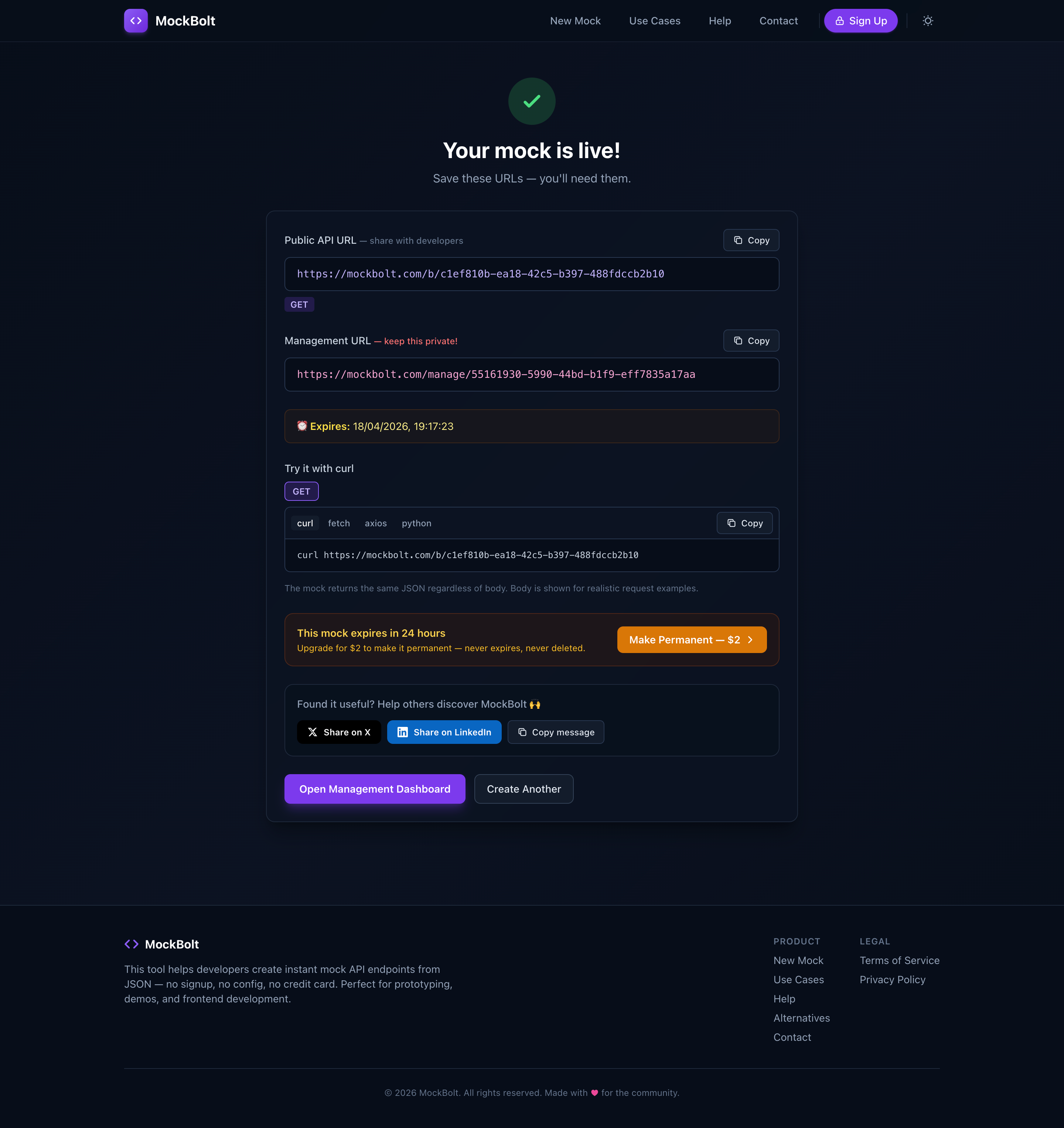 Screenshot 3 of MockBolt