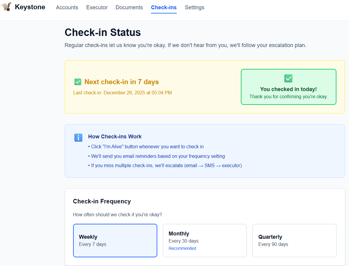 Screenshot 2 of Keystone Family Vault