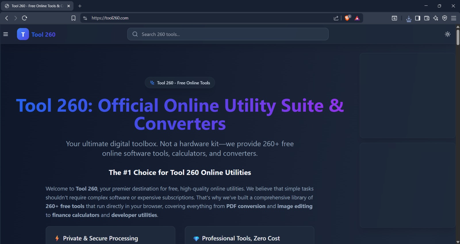 Screenshot 3 of Tool 260