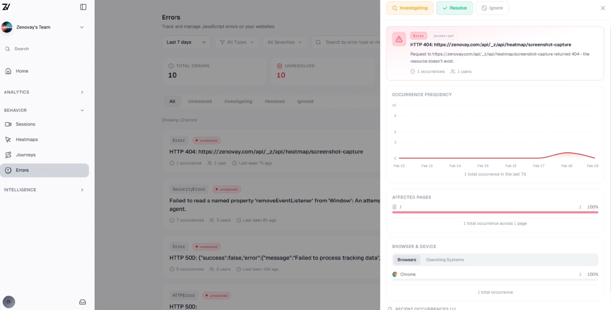 Screenshot 3 of Zenovay