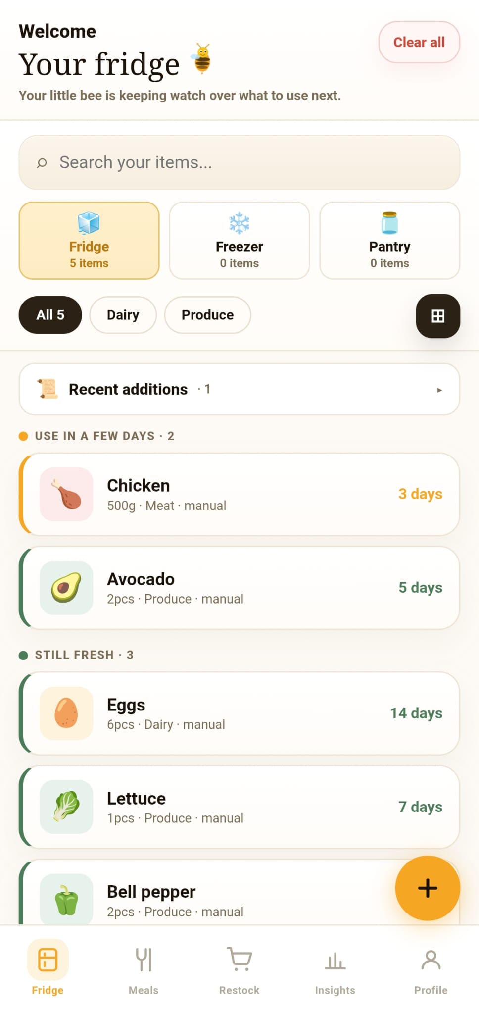 Screenshot 5 of FridgeBee