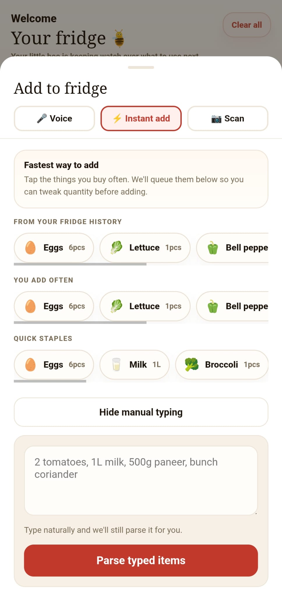 Screenshot 2 of FridgeBee
