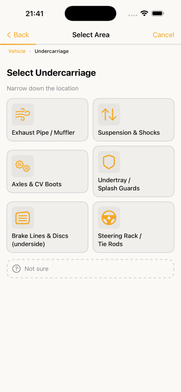 Screenshot 3 of Car Snaglist