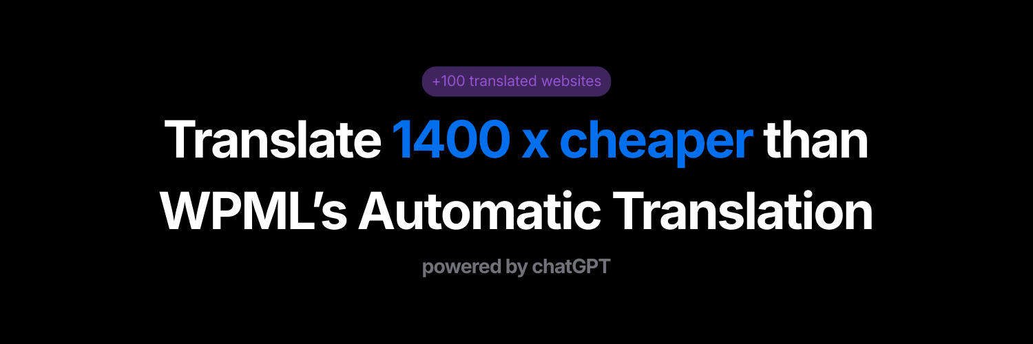 Screenshot 1 of LLM Automatic Translation