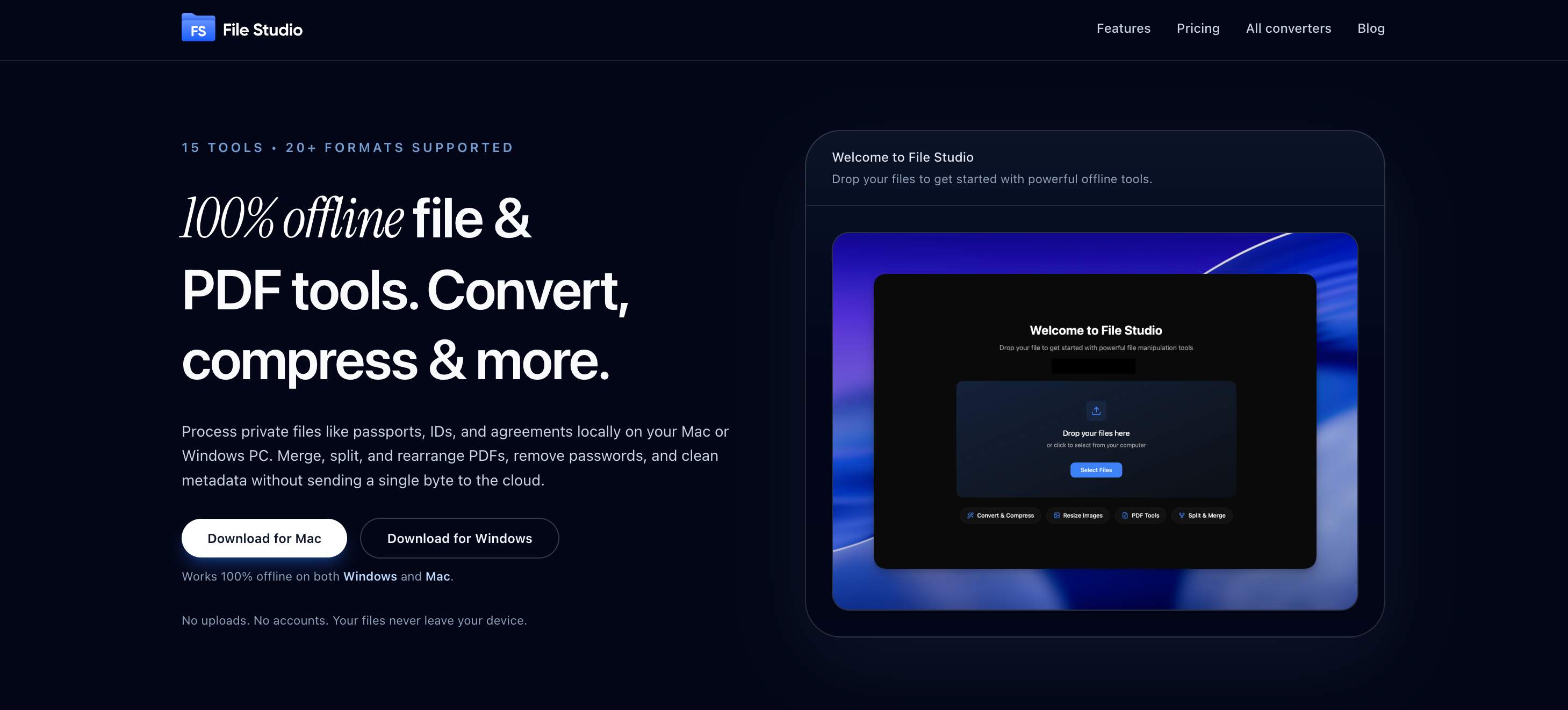 Screenshot 1 of File Studio