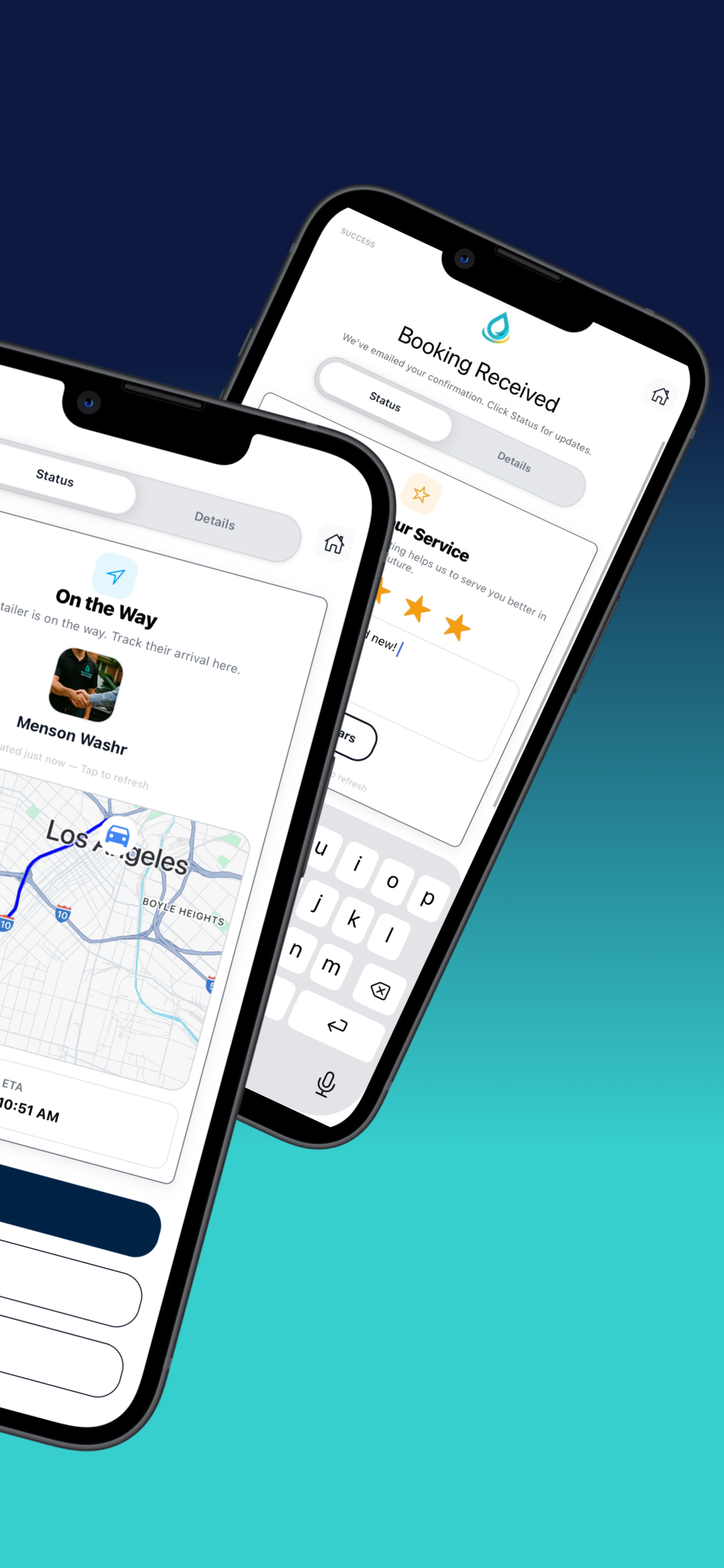 Screenshot 2 of Washr Mobile Detailing & Car Wash