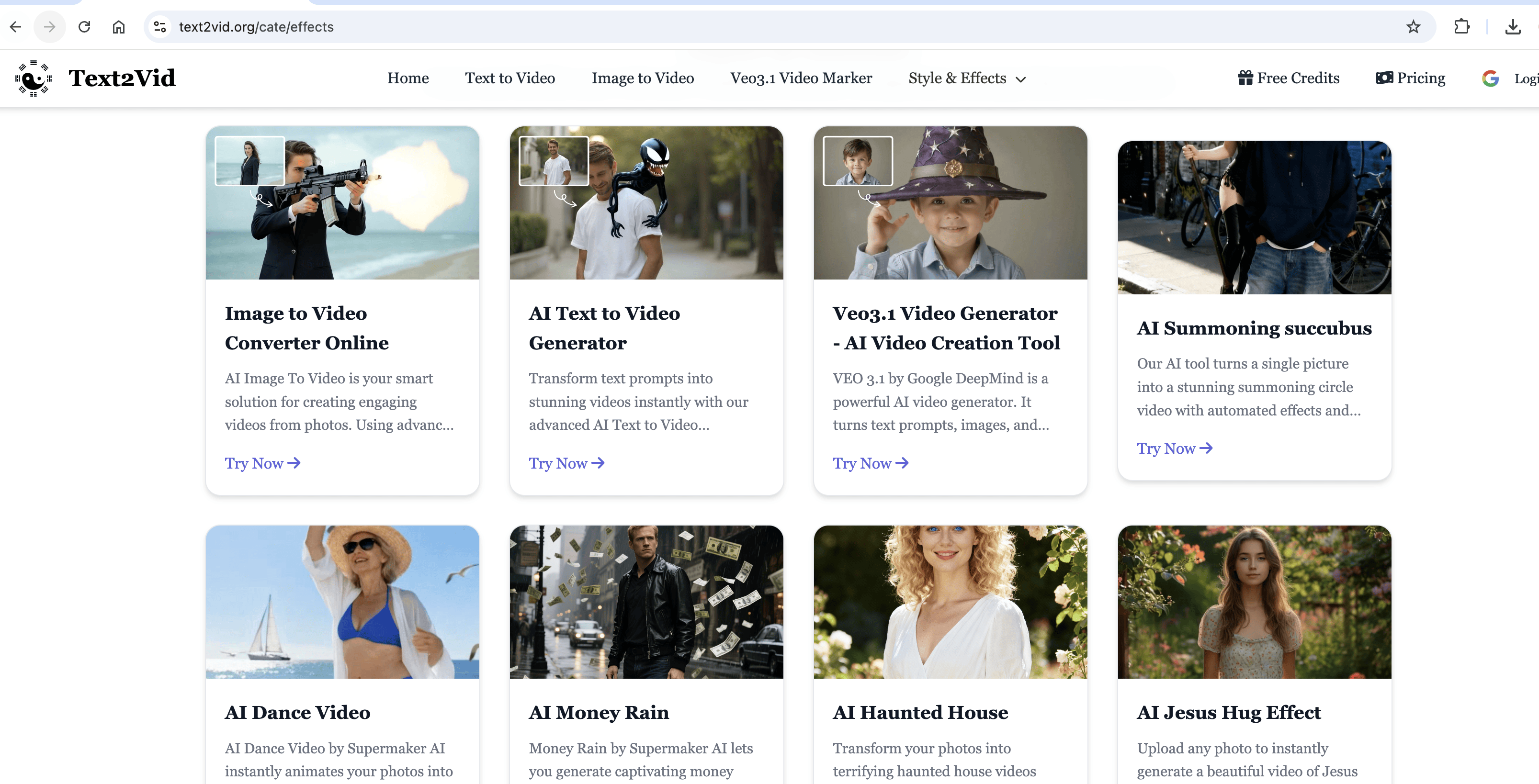 Screenshot 1 of Text2Vid