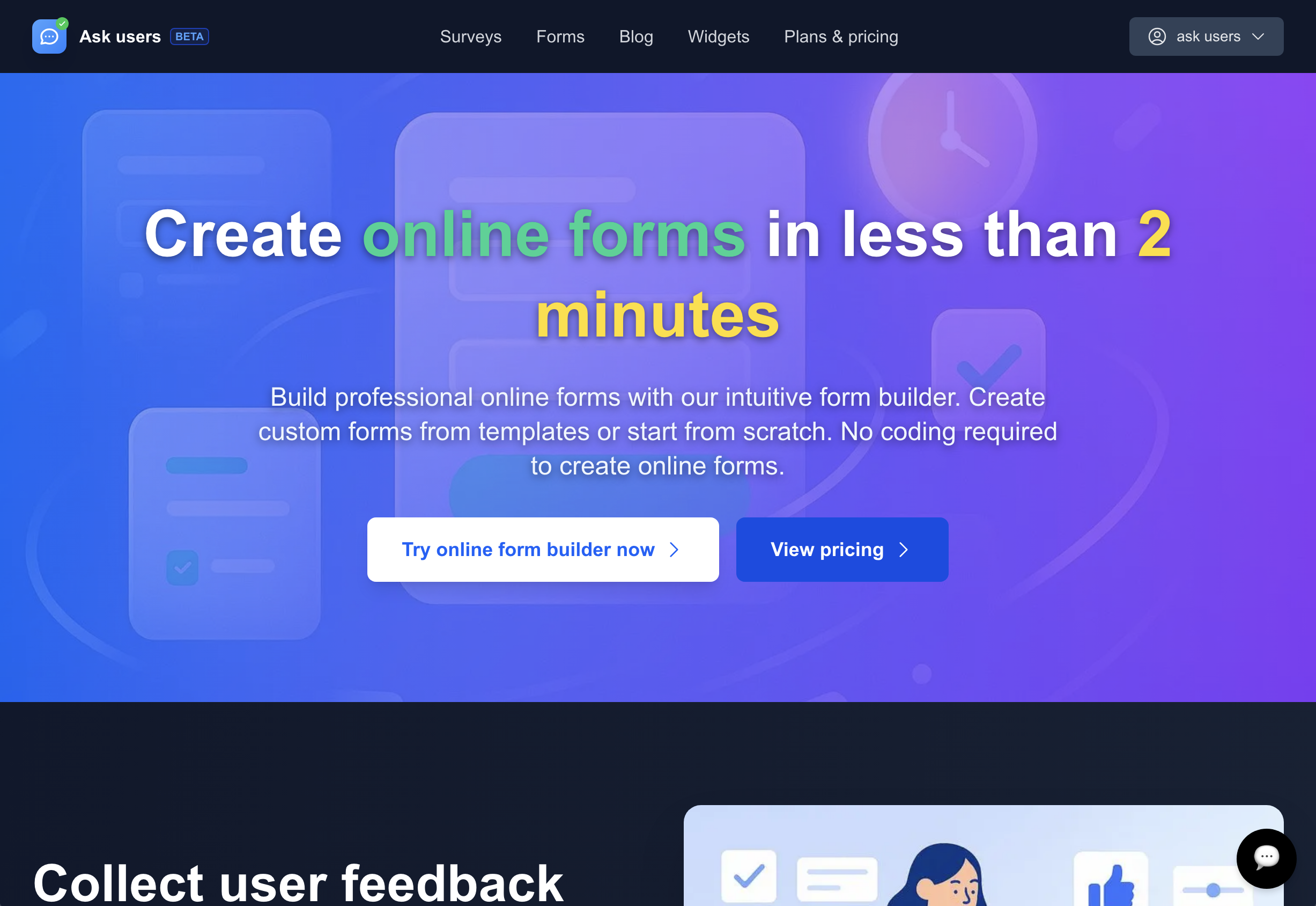 Screenshot 1 of Ask Users