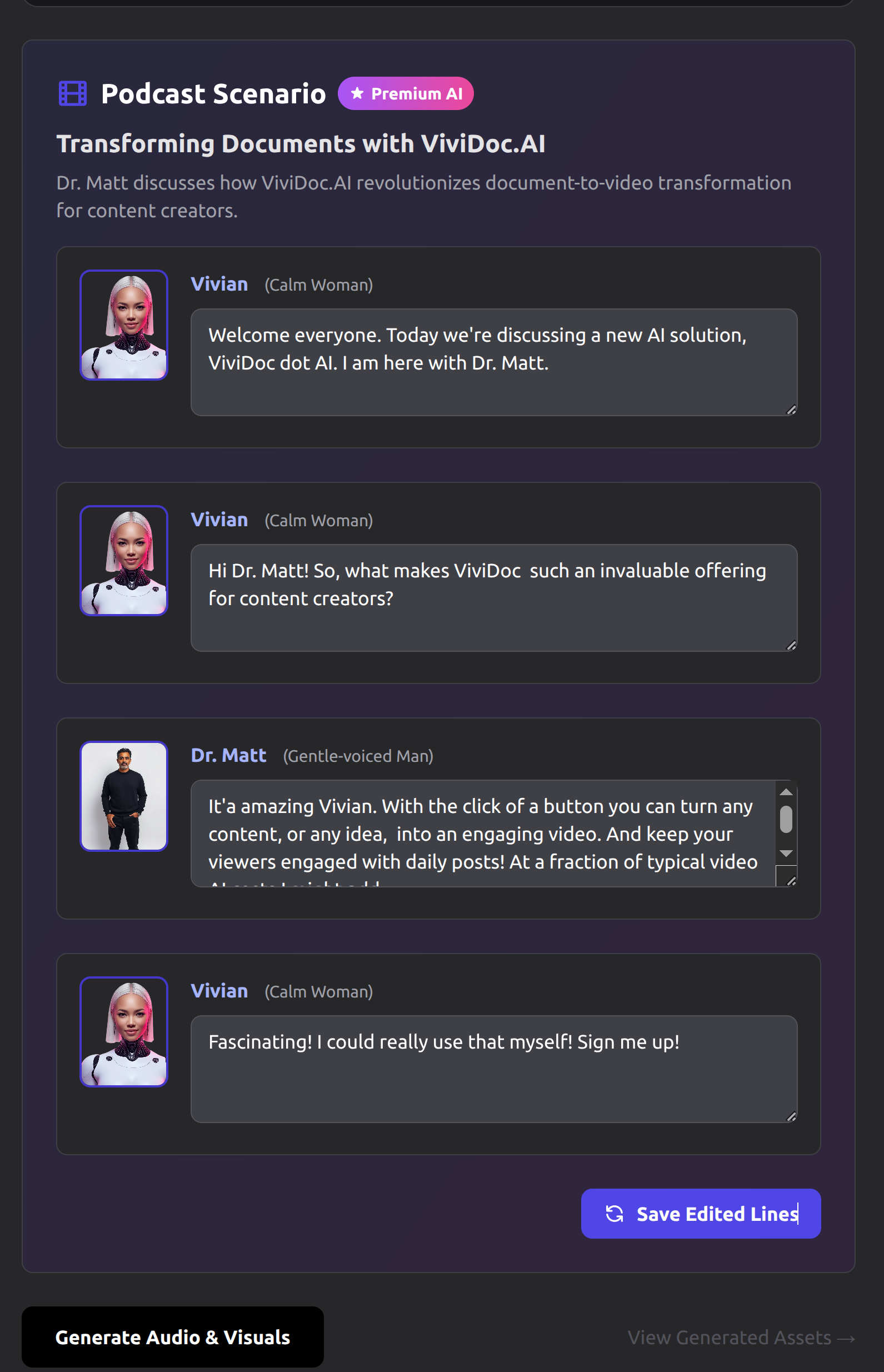 Screenshot 4 of ViviDoc.AI