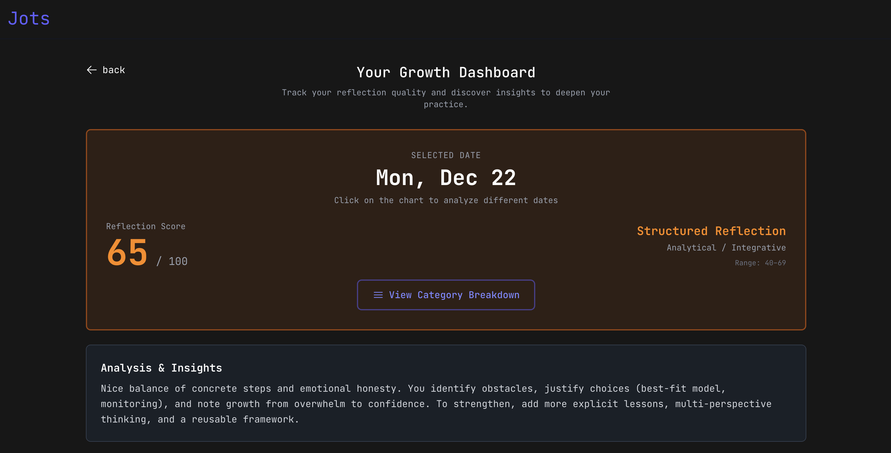 Screenshot 3 of Jots