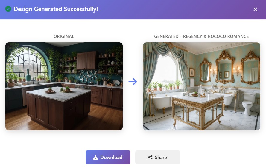 Screenshot 3 of AI Room Styles