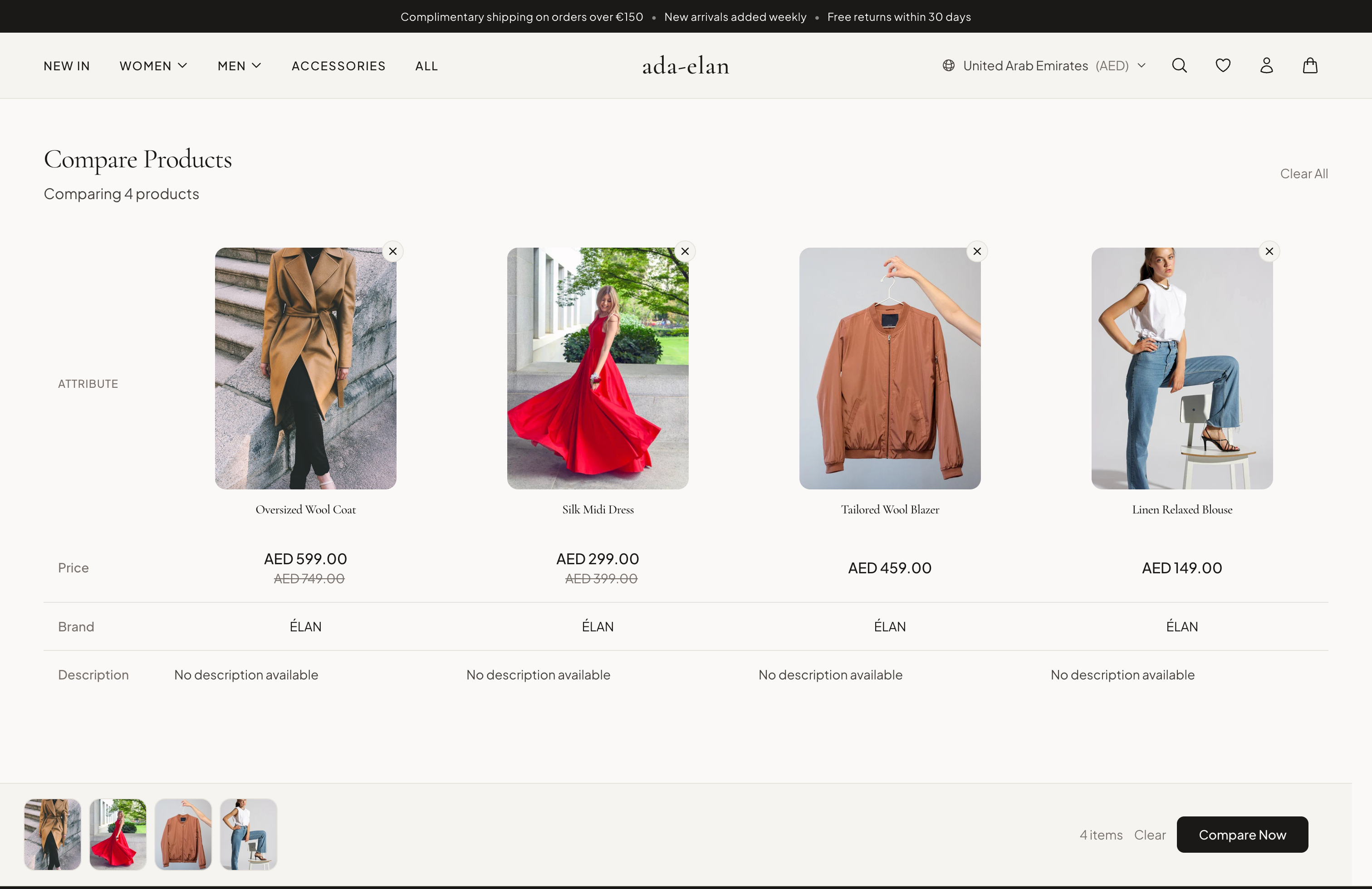 Screenshot 3 of Ada - Premium Shopify Hydrogen Starter K