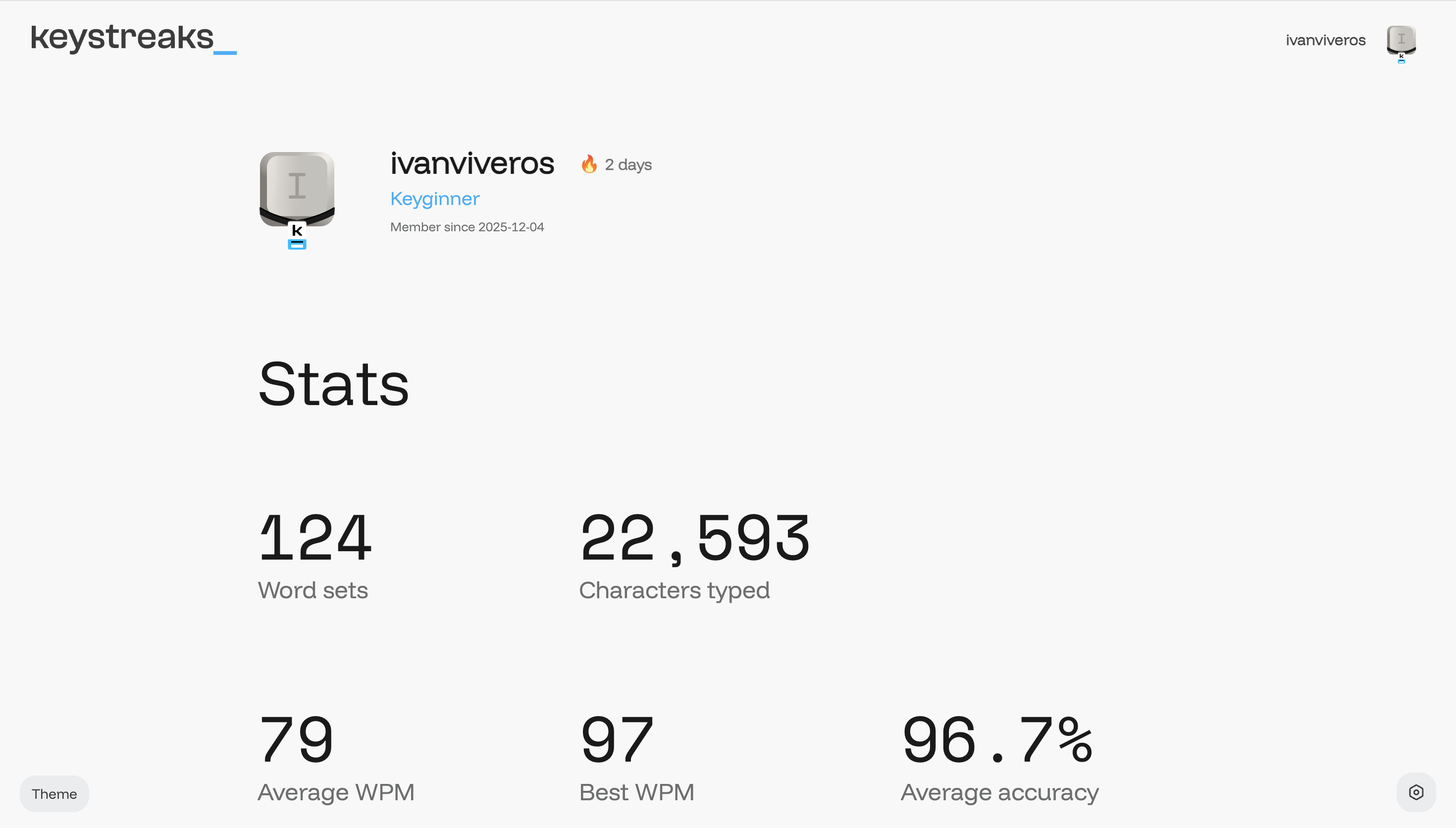 Screenshot 5 of Keystreaks