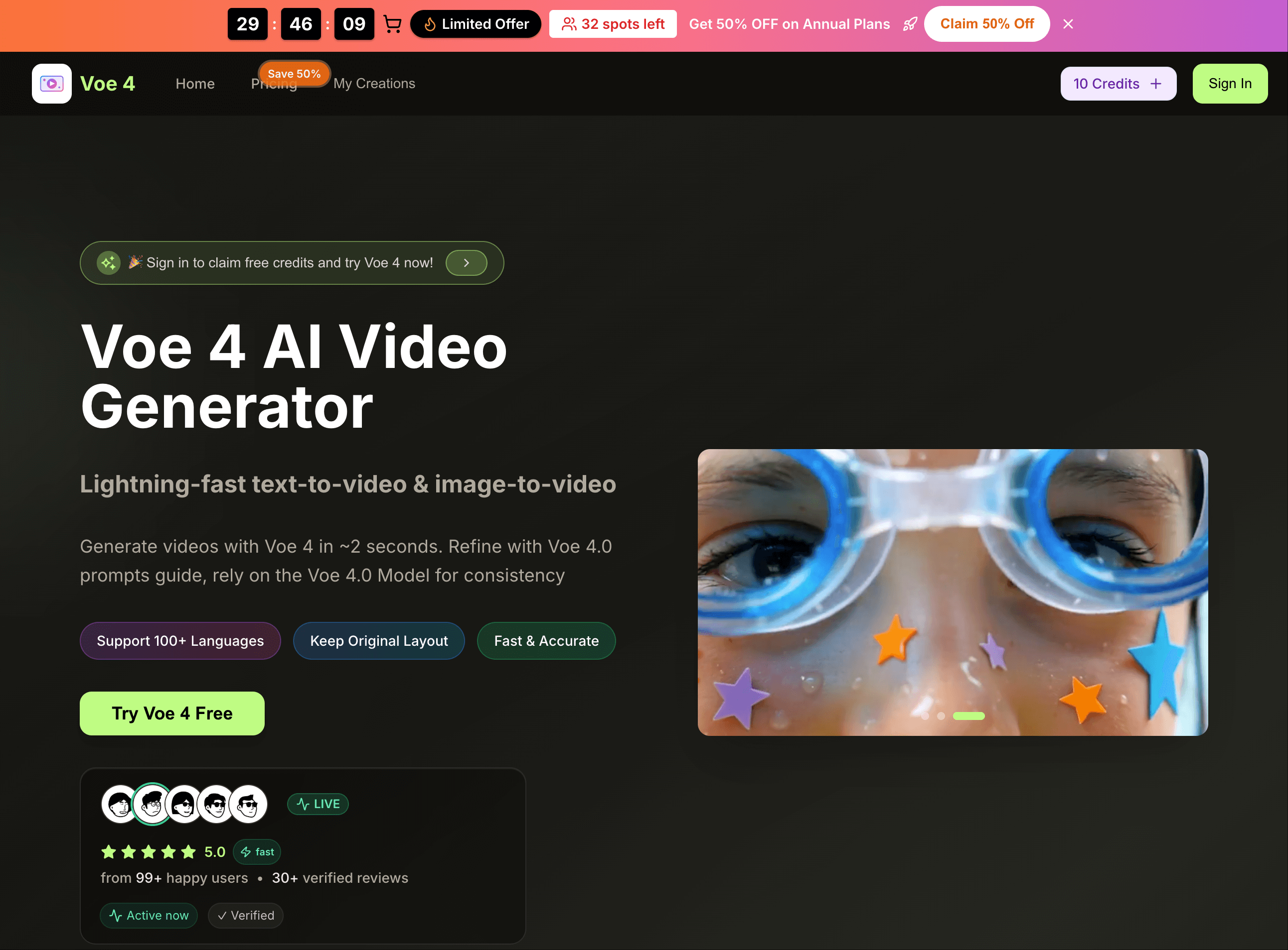 Screenshot 1 of voe4 ai