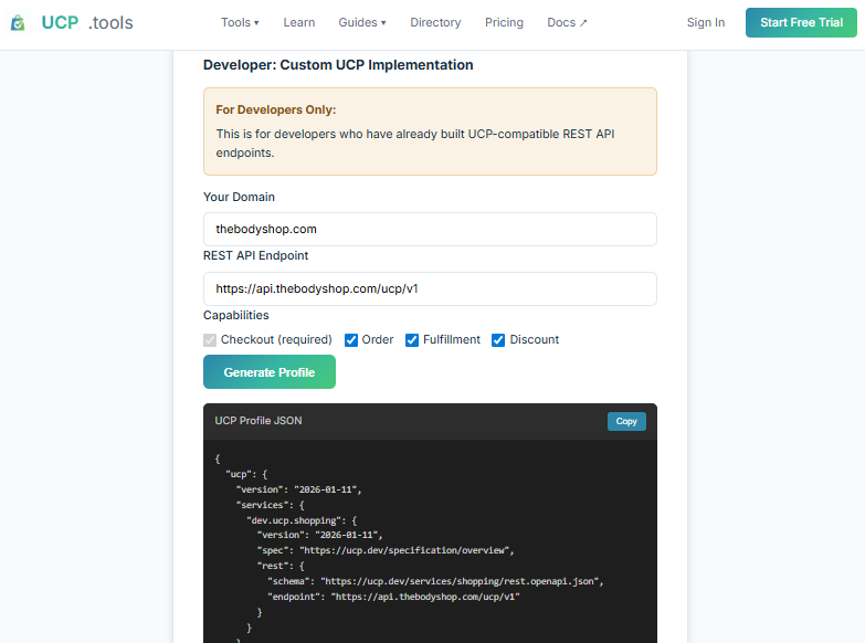 Screenshot 2 of Free UCP Checker & Validator