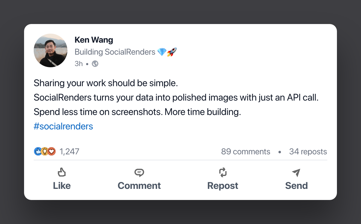 Screenshot 4 of Social Renders