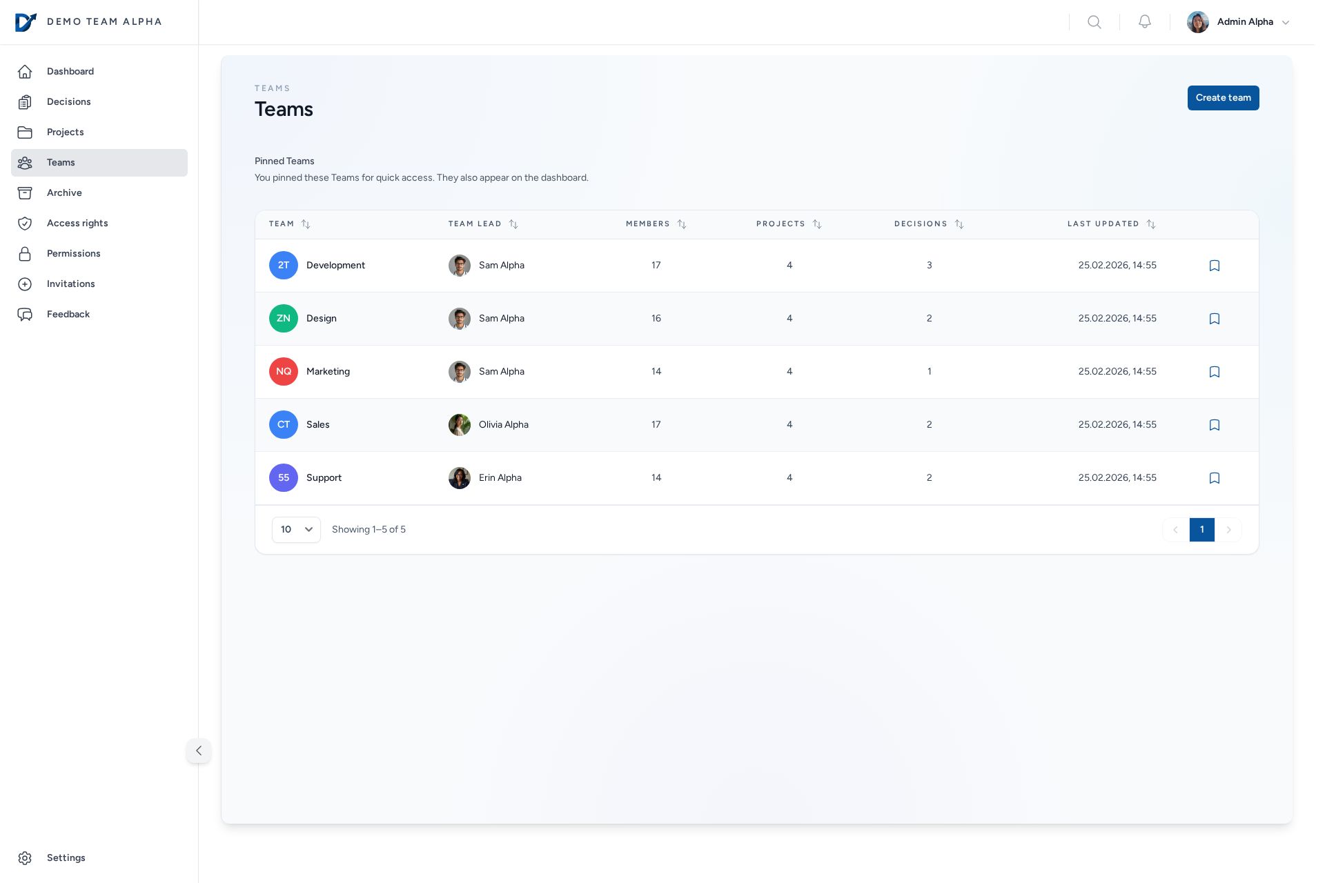 Screenshot 2 of DecTrack