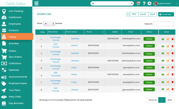Screenshot 7 of Delta Sales App