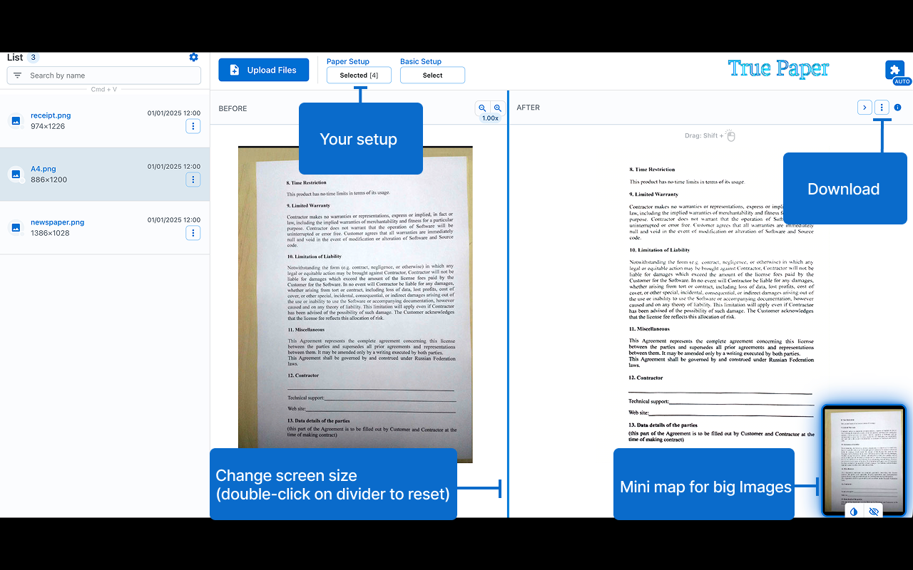 Screenshot 4 of True Paper