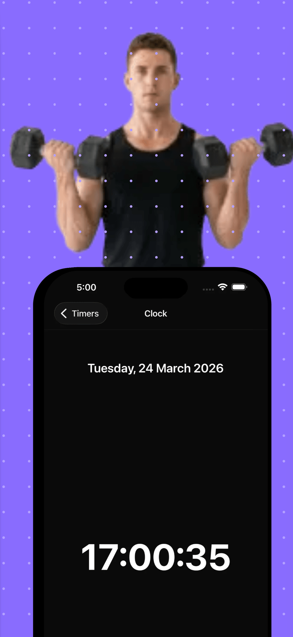 Screenshot 1 of WOD Workout Timers