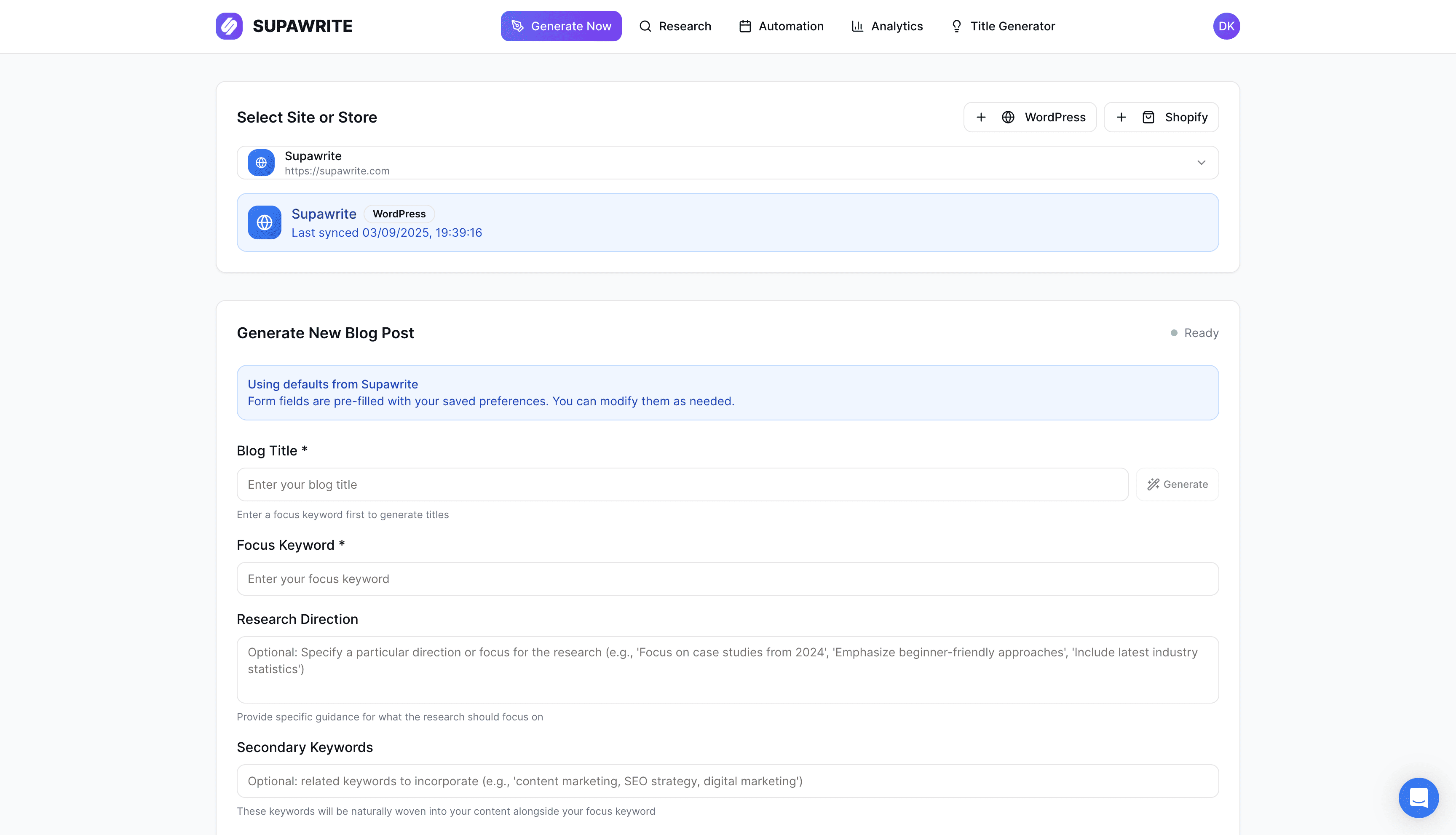 Screenshot 1 of Supawrite