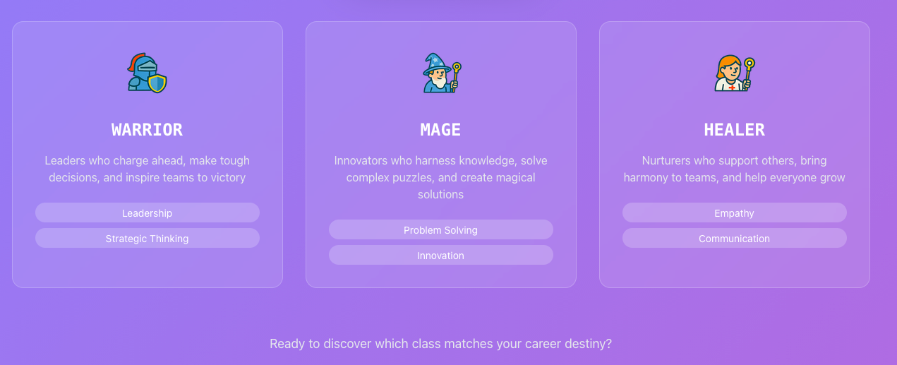 Screenshot 8 of YouReGa - Fun Career Test RPG