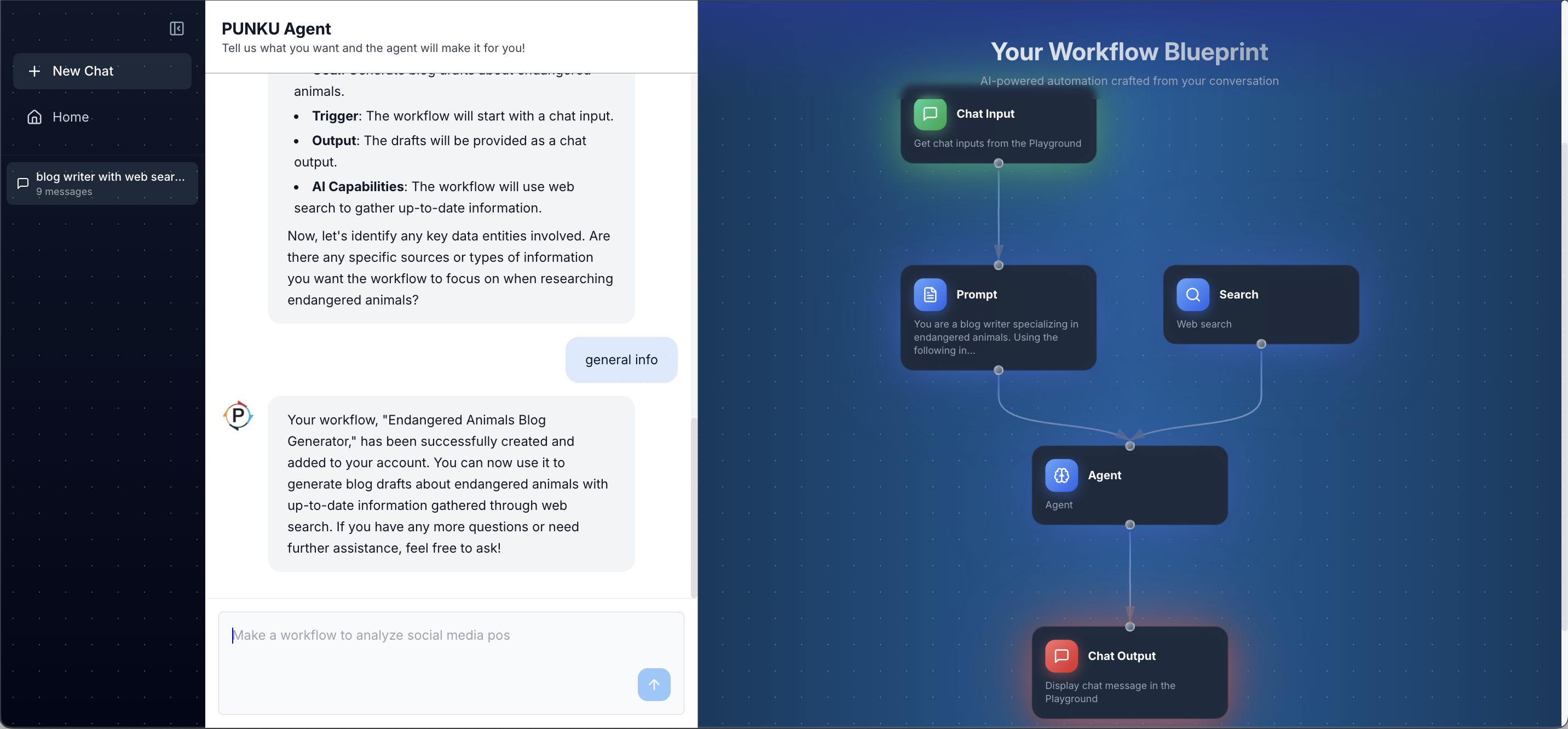 Screenshot 5 of PUNKU.AI - AI Automations in Minutes