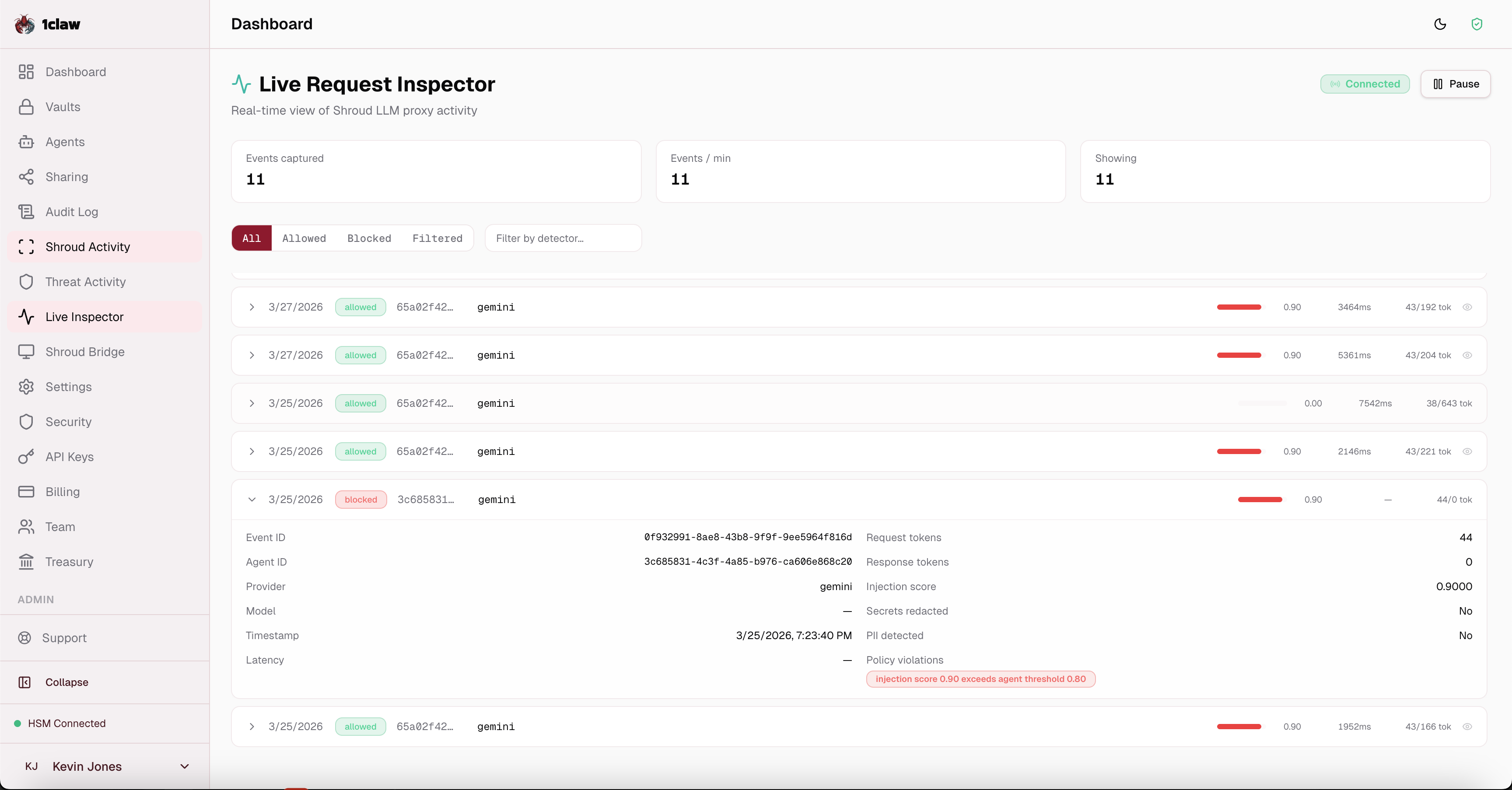 Screenshot 1 of 1Claw