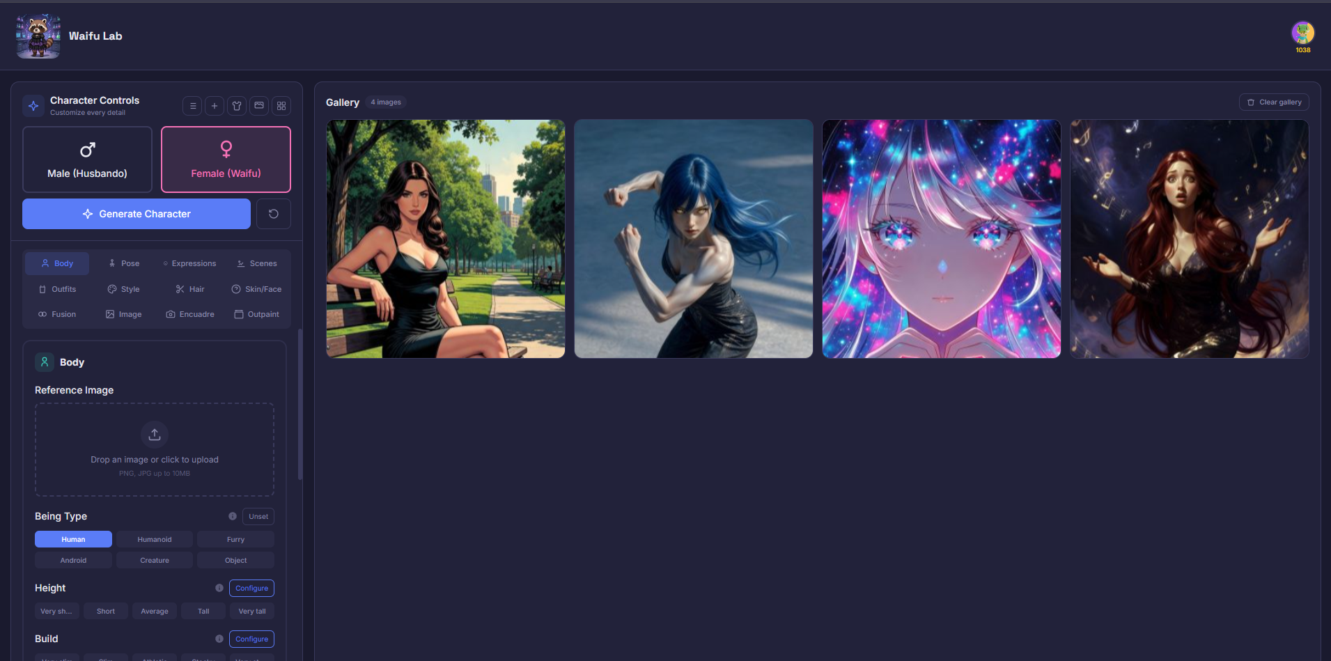 Screenshot 3 of Waifu Lab