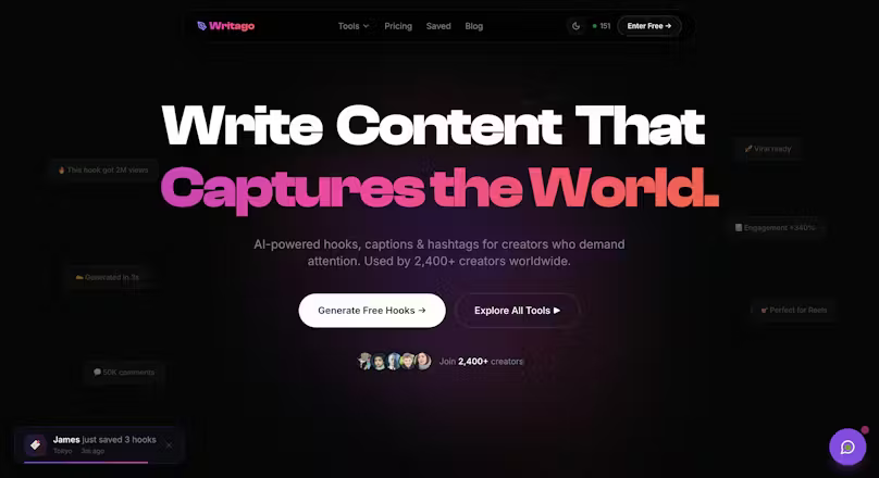 Screenshot 1 of Writago