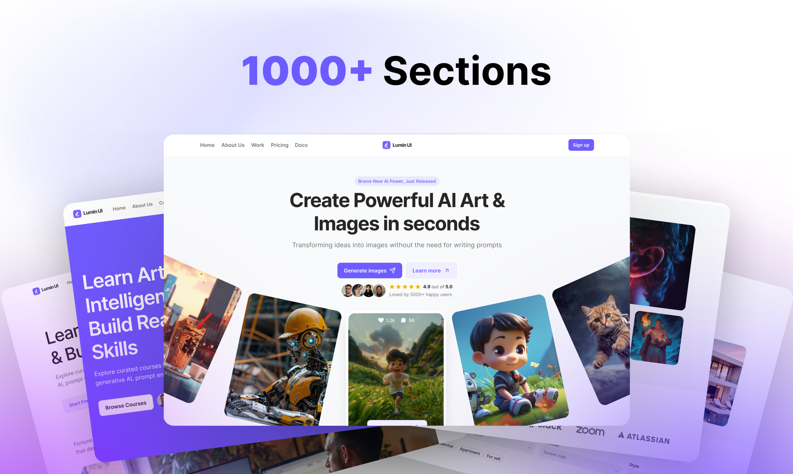 Screenshot 5 of Lumin UI