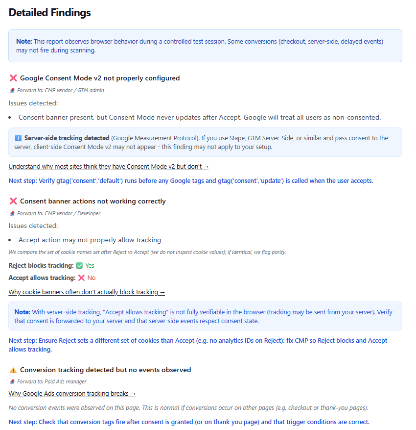 Screenshot 1 of ConsentCheck