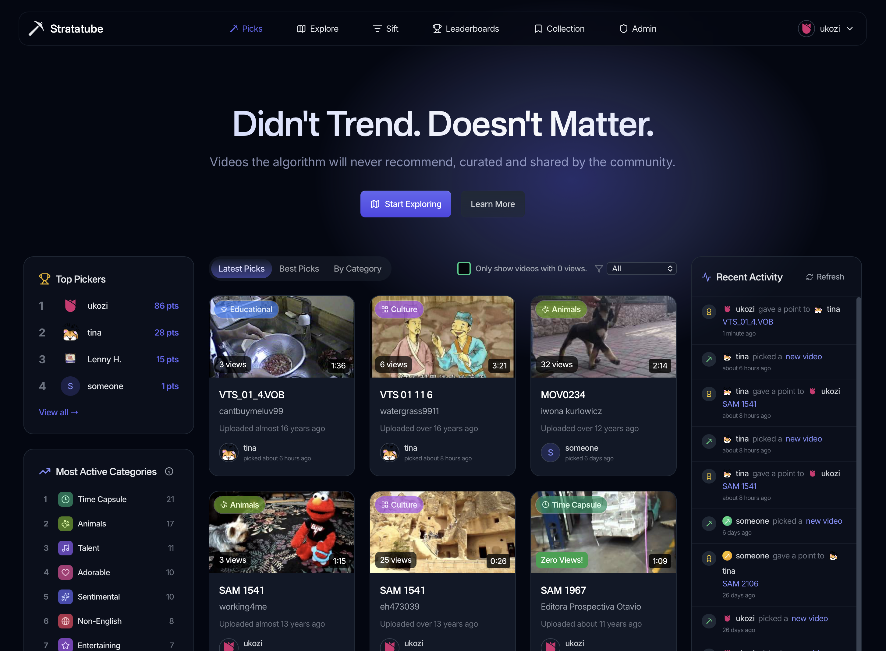 Screenshot 1 of Stratatube