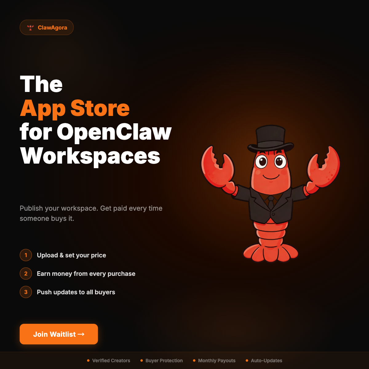 Screenshot 2 of ClawAgora