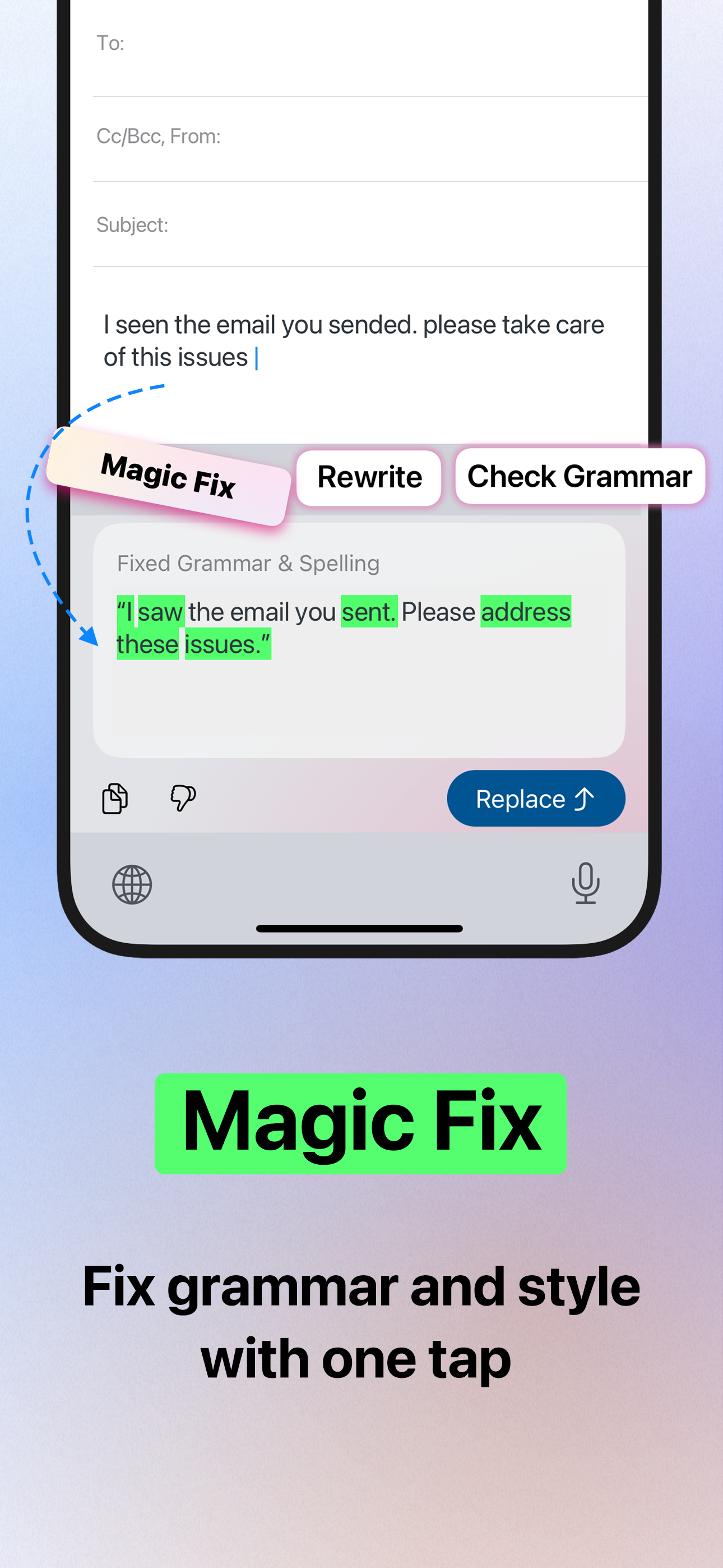 Screenshot 5 of AnyWrite – AI Keyboard